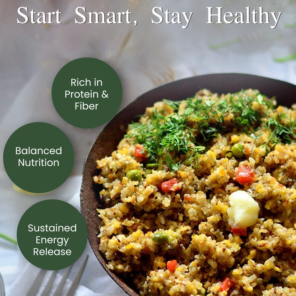 Organic Mix Millet Dalia | Multi Millets | Customised For Vitality | Gluten Free | 500g