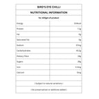 Natural Bird’s Eye Chilli | Mizo Hmarchate | Regional Speciality-Mizoram | Exotic | 25g