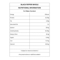 Natural Black Pepper Whole | Kali Mirch | Sohmrit | Regional Speciality-Meghalaya | 100g