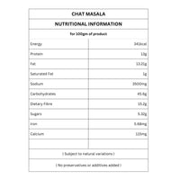 Organic Chat Masala | Chatpata Spice Mix | Premium Spice Blend | Pure | 50g