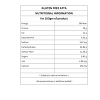 Organic Gluten Free Atta | Naturally Gluten Free | Flour Mix | Customised for Vitality | 500g
