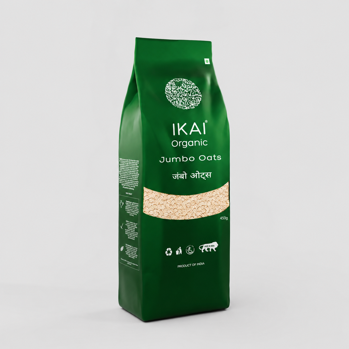 Organic Jumbo Oats | Healthy Breakfast | 450g