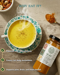 Ikai Natural Lakadong Turmeric | 8% Curcumin Content | Regional Specialty - Meghalaya | 100g