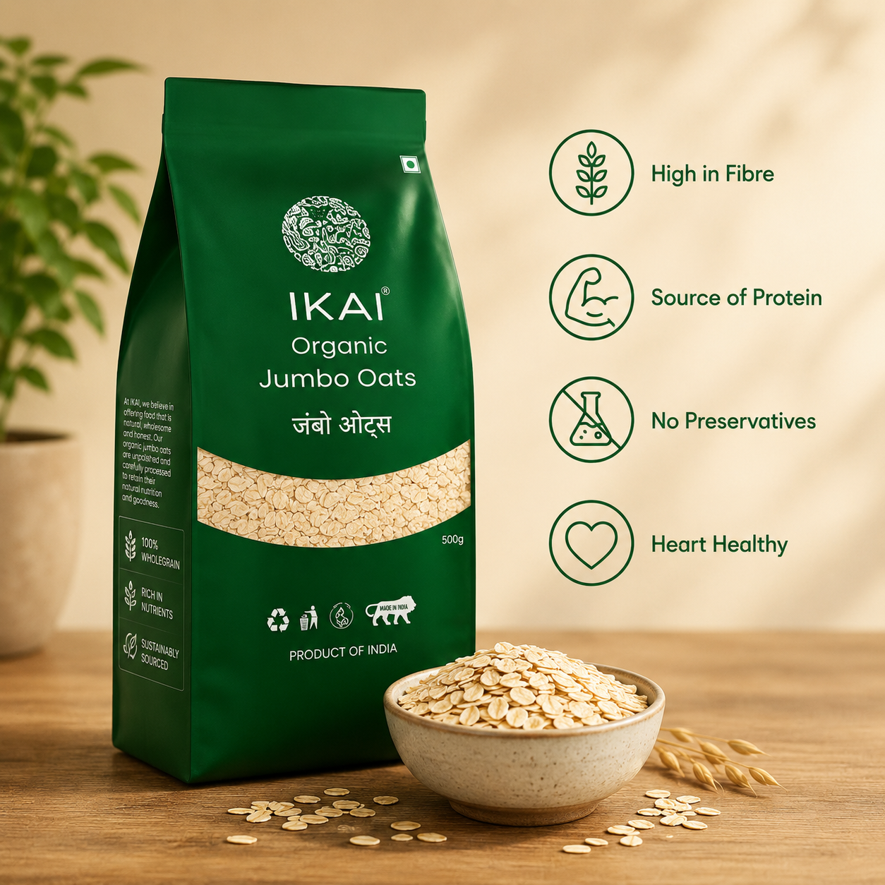 Organic Jumbo Oats