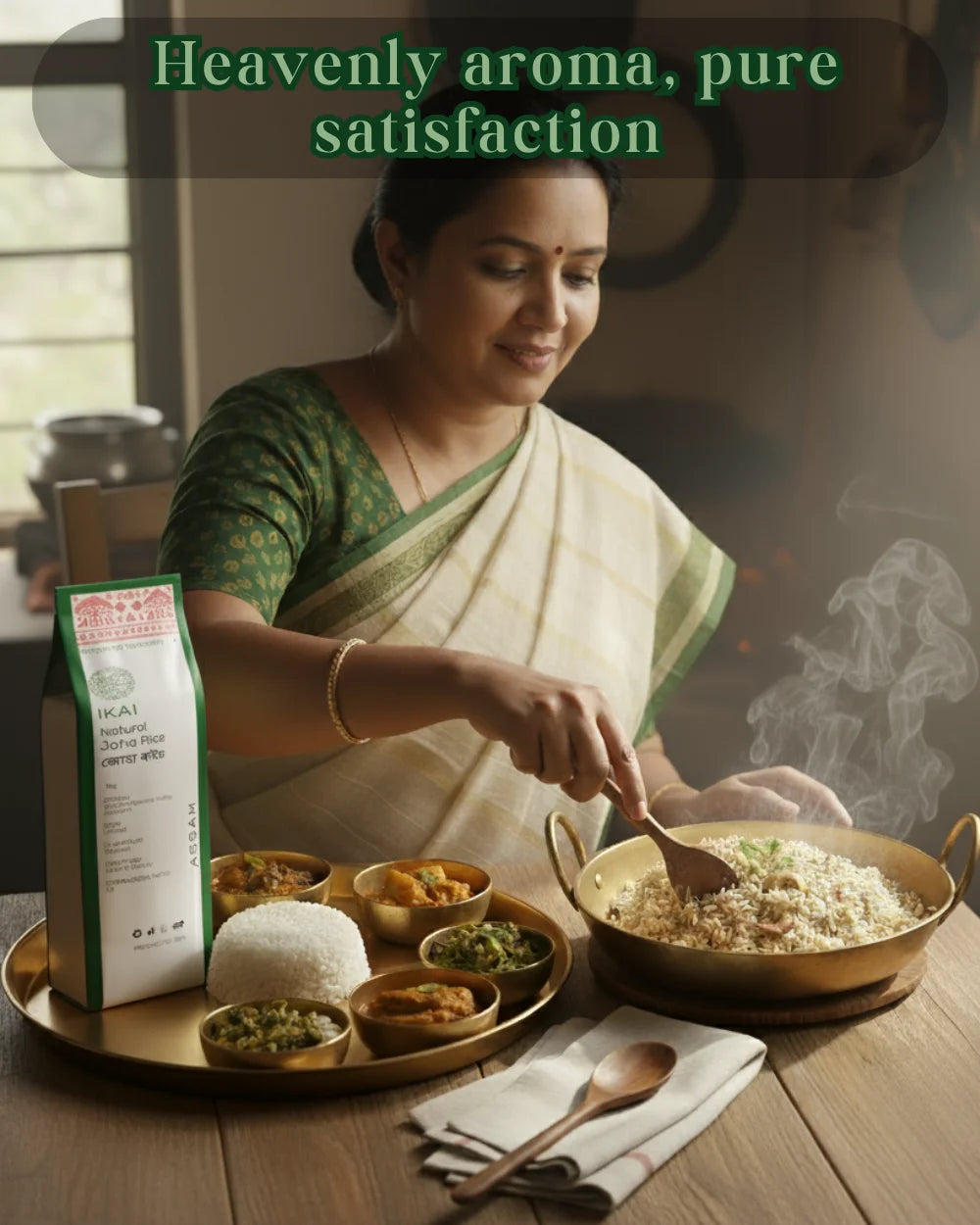 Natural Joha Rice | Heirloom Rice | Aromatic | Regional Specialty-Assam | 1000g