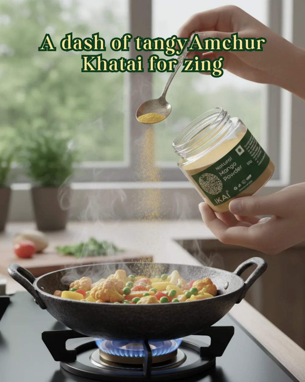 Natural Mango Powder | Amchur | Khatai | Healthy & Aromatic Spice | 50g