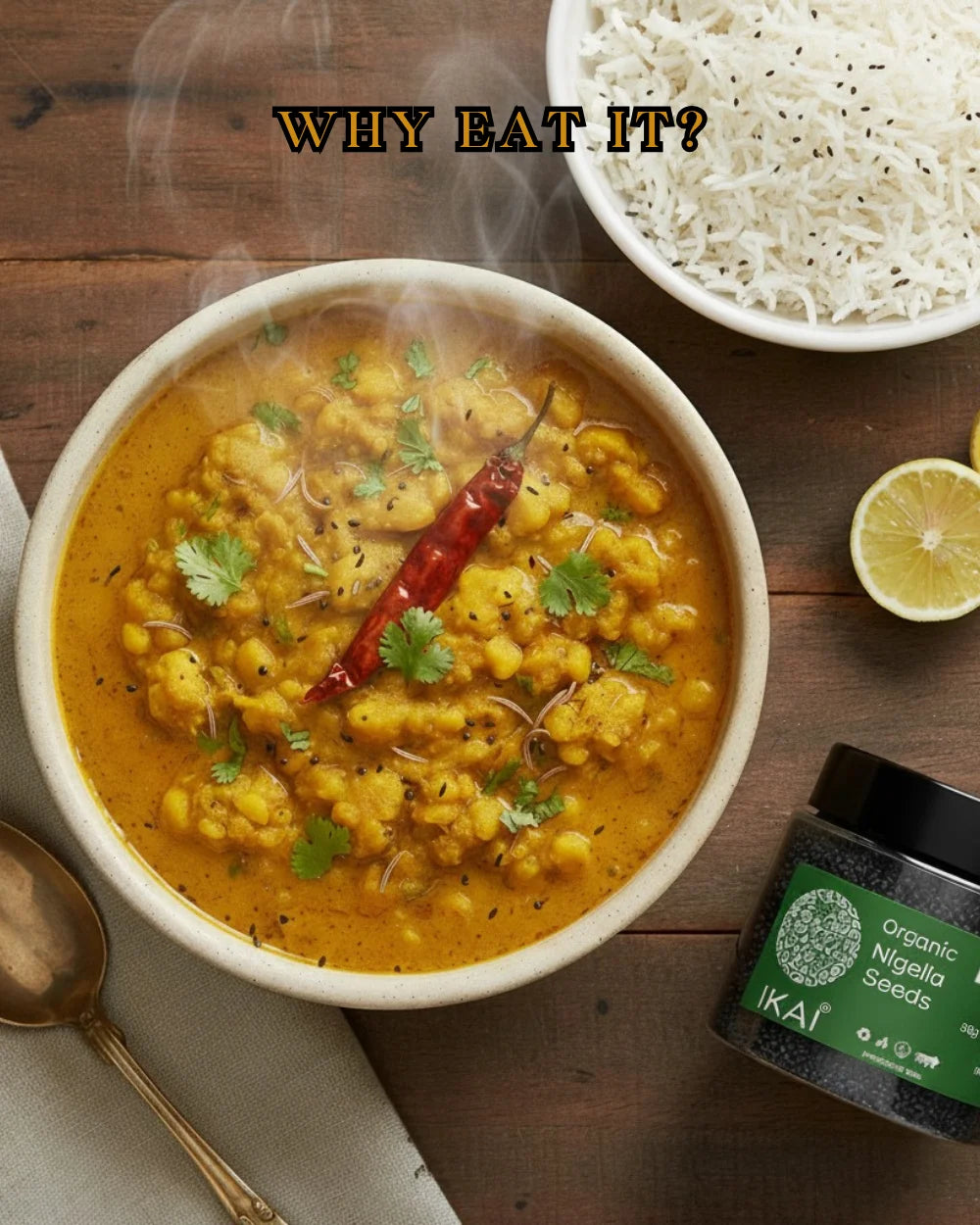 Natural Nigella Seeds | Kala Jeera | Kalonji | Mangrail | Aromatic Spice | 50g