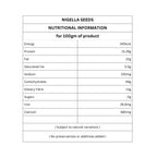 Natural Nigella Seeds | Kala Jeera | Kalonji | Mangrail | Aromatic Spice | 50g