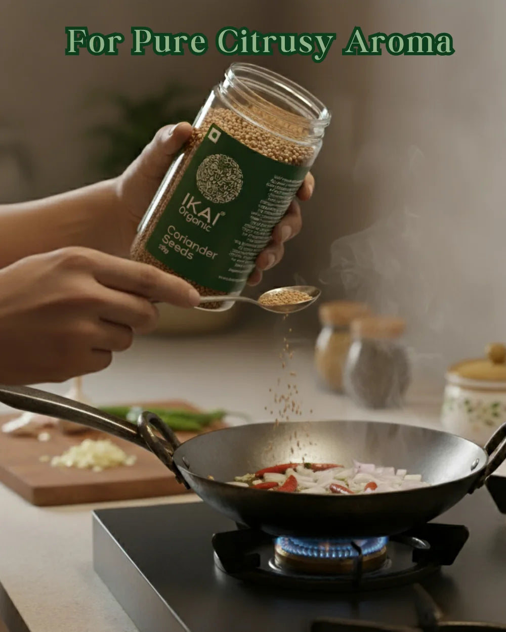 Organic Coriander Seeds | Sabut Dhaniya | Pure | Healthy & Aromatic | 50g