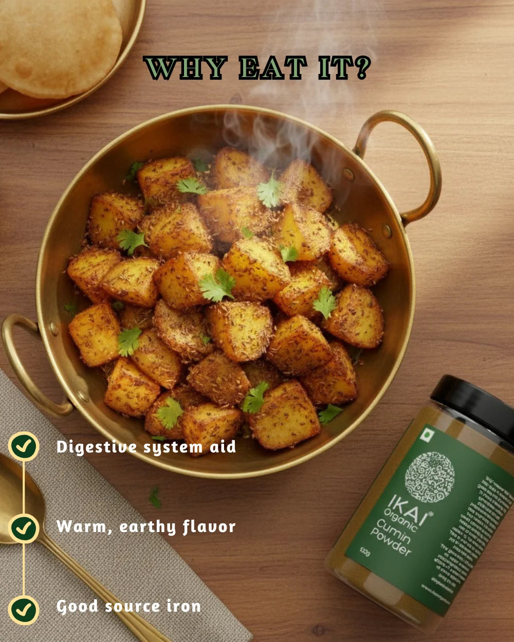 Organic Cumin Powder | Jeera Powder | Pure | Aromatic Spice | 100g