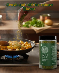 Organic Kasuri Methi | Sundried Organic Fenugreek Leaves | Unique Flavour | 10g