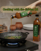 Organic Mustard Oil | Sarson Ka tel | Cold Pressed | Wood Pressed | 500ml