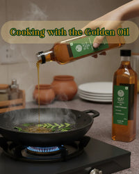 Organic Mustard Oil | Sarson Ka tel | Cold Pressed | Wood Pressed | 500ml