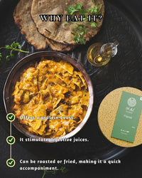 Natural Papad | Natural Protein Foods | Customised For Vitality | Gluten Free | 250g