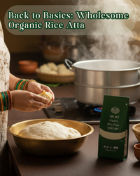 Organic Rice Flour | Chawal ka Atta, 450g