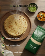 Organic Sorghum/Jowar Atta | Gluten Free | Ancient Grain | Millets | 450g