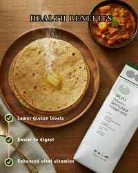 Organic Sprouted Khapli Atta | Ancient Emmer wheat | 900g