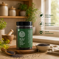 Organic Black Mustard Seeds - ikai organic