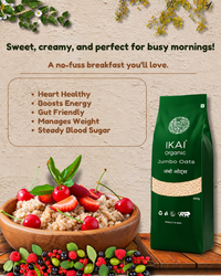Organic Jumbo Oats | Healthy Breakfast | 450g