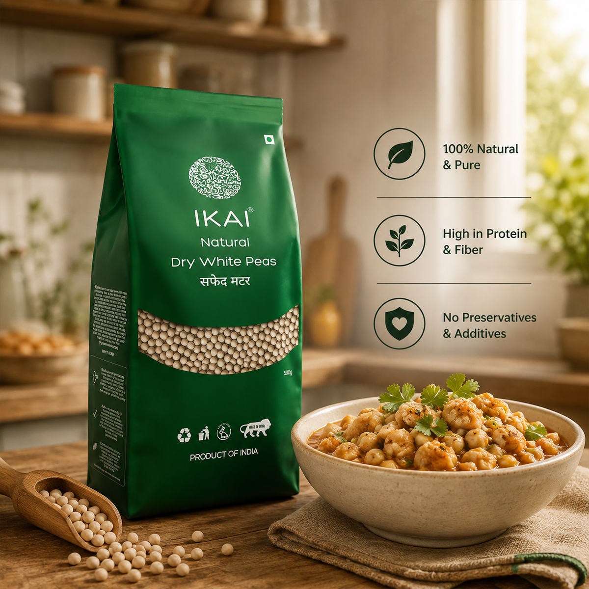 Organic Kabuli Chana - ikai organic