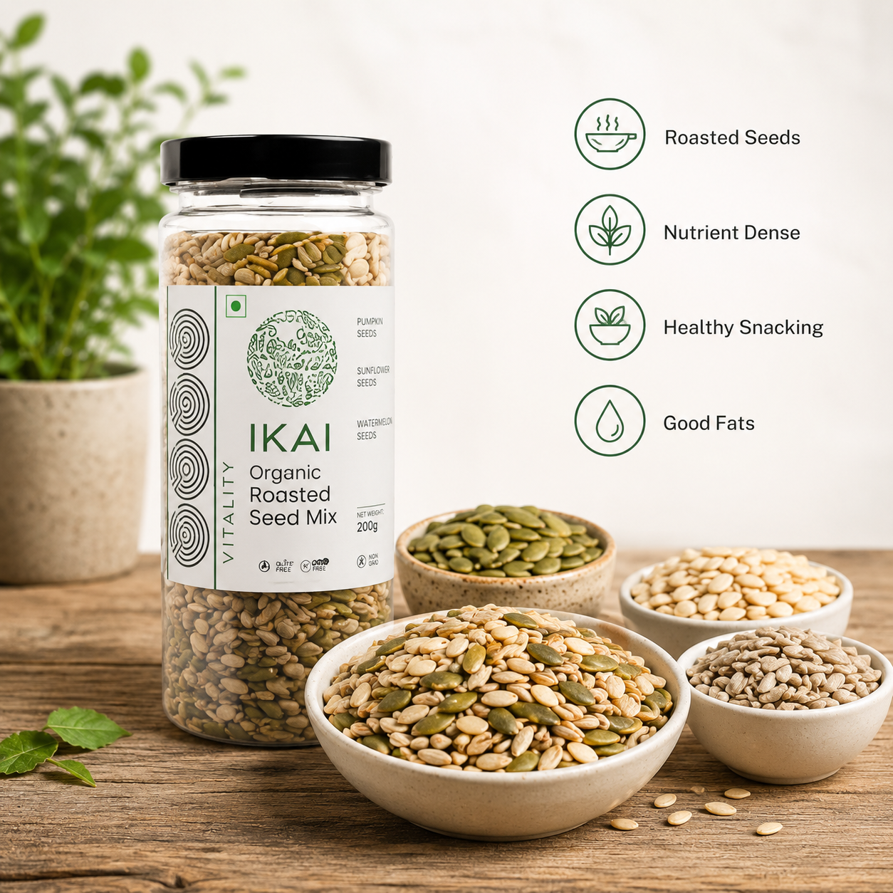 Organic Roasted Seed Mix