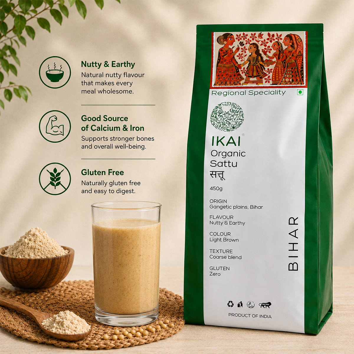 Organic Sattu