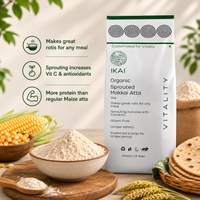 Organic Sprouted Makkai Atta