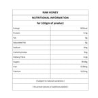 Natural Raw Honey | Unprocessed | Filtered | Healthy Sweetener | 350g