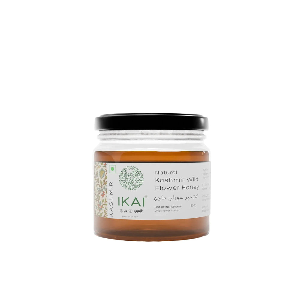 Natural Kashmir Wild Flower Honey | Unprocessed | Regional Specialty-Kashmir | 350g
