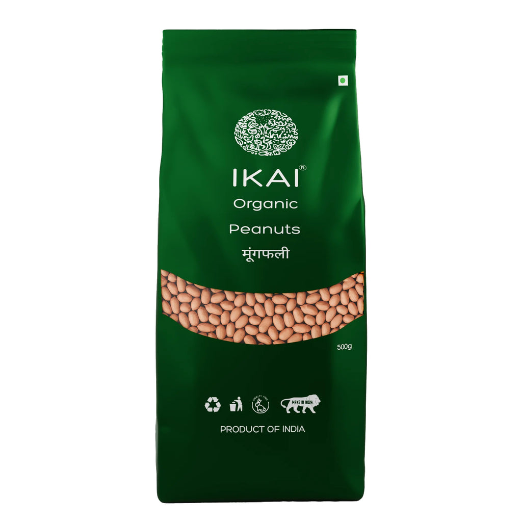 Organic Peanuts | Groundnut | Healthy Fats | Natural Protein Foods | 500g