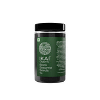 Organic Black Sesame Seeds | Kala Til | Healthy Seeds | Good Fats | 100g