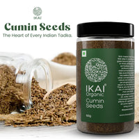 Organic Cumin Seeds | Sabut Jeera | Pure | Healthy & Aromatic | 100g