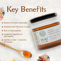 Natural Kashmir Wild Flower Honey | Unprocessed | Regional Specialty-Kashmir | 350g