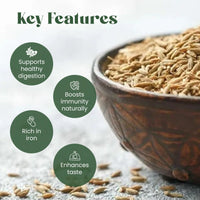 Organic Cumin Seeds | Sabut Jeera | Pure | Healthy & Aromatic | 100g