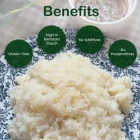 Natural Khasi Sticky Rice | Gelatinous | Regional Specialty-Meghalaya | 500g