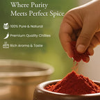 Organic Red Chilli Powder | Lal Mirch Powder | Pure | Red Colour | Hot | 100g