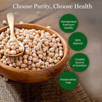 Organic Kabuli Chana | White Chickpea | 500g