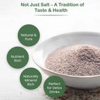 Natural Black Salt | Kala Namak | Mineral Rich | Flavour Enhancer | 50g