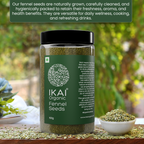 Organic Fennel Seeds | Saunf | Mouth Freshener | Aromatic Spice | 100g