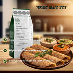 Organic Sprouted Bajra Atta | Gluten Free | Sprouted | Customised for Vitality | 500g