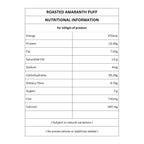 Organic Amaranth Puff | Roasted Ramdana/Rajgira | Fast Friendly | 150g