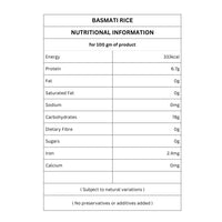 Organic Basmati Rice | Long Grain | Aromatic | Regional Specialty-Kashmir | 1000g
