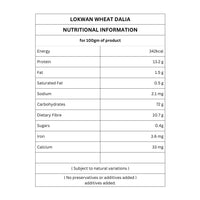 Organic Lokwan Wheat Dalia | Porridge | Regional Specialty-Madhya Pradesh | 500g