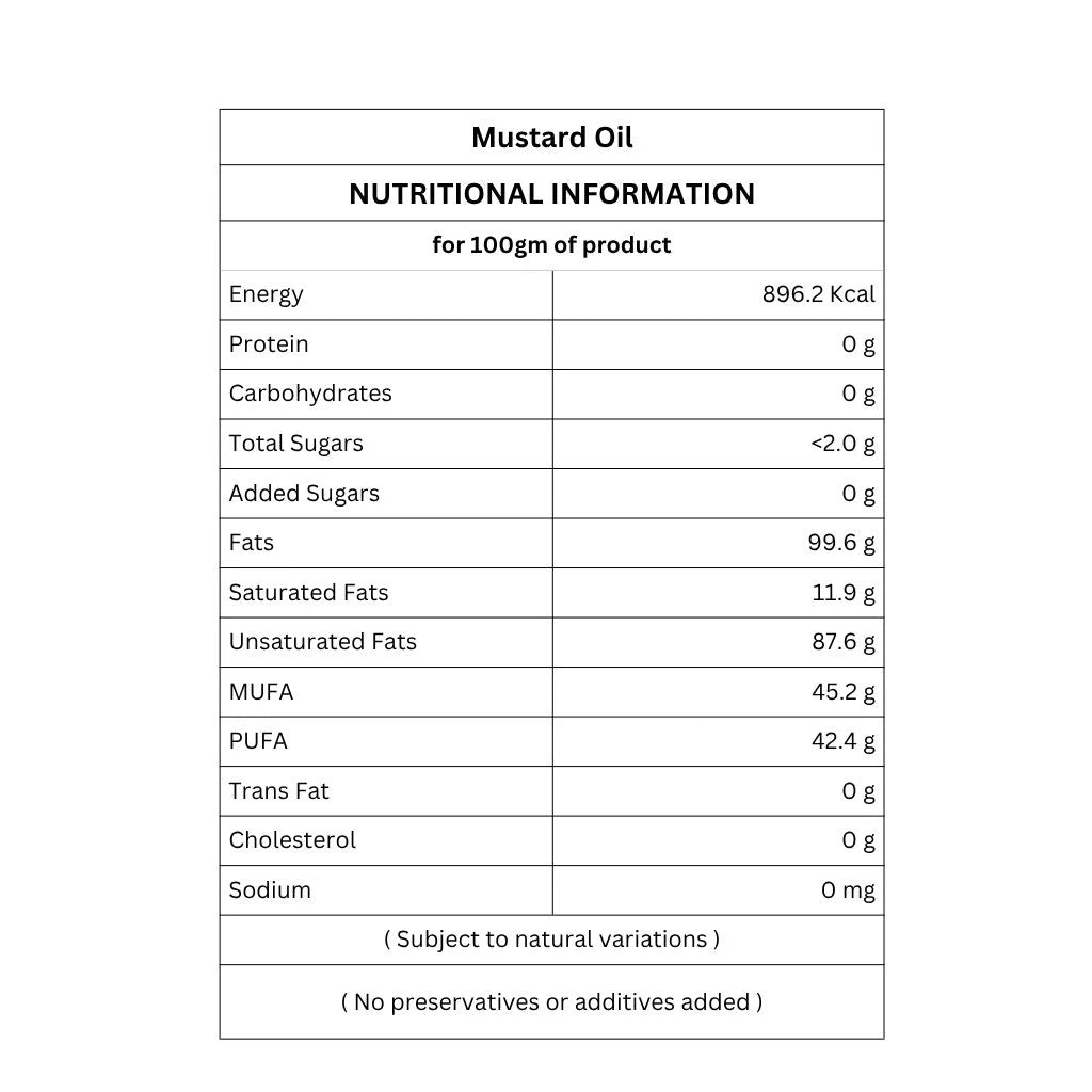 Organic Mustard Oil | Sarson Ka tel | Cold Pressed | Wood Pressed | 500ml