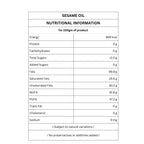 Organic Sesame Oil | Cold Pressed | Wood Pressed | Gingelly Oil | 500ml
