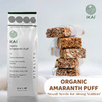 Organic Amaranth Puff | Roasted Ramdana/Rajgira | Fast Friendly | 150g
