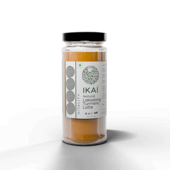Lakadong Turmeric Latte - front side 1