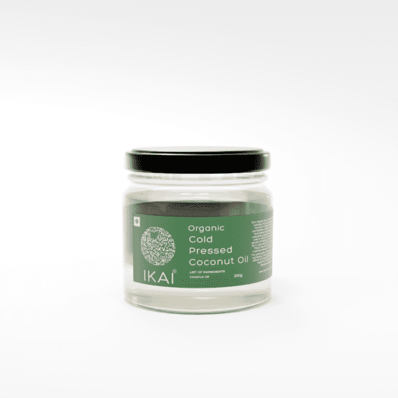 Cold Pressed Coconut Oil - Front Side 1