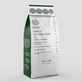 Organic Mix Millet Dalia | Multi Millets | Customised For Vitality | Gluten Free | 500g