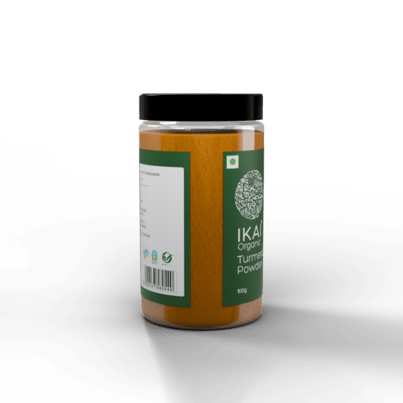 Organic Turmeric Powder - Front Side 1